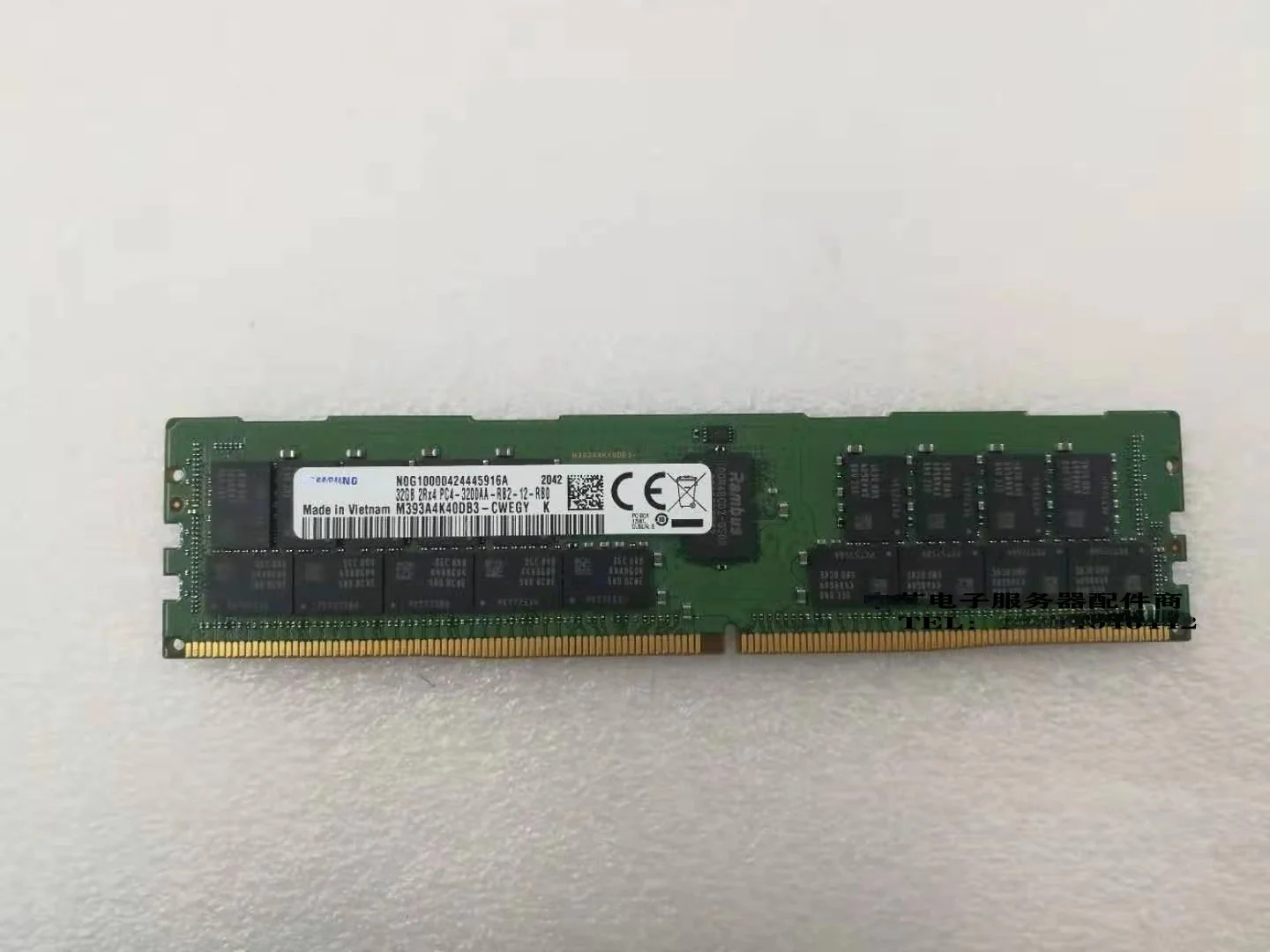 

M393A4K40DB3-CWEG 32G 2RX4 PC4 3200 DDR4 REG server memory module