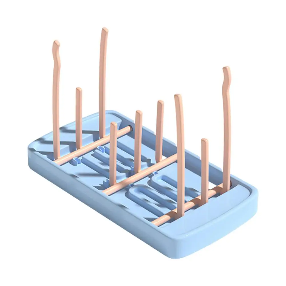 

Bottle Dryer Rack Portable Baby Bottle Drying Rack Washable Bottle Dryer With Removable Tray Practical Bottle Organizer For Bott
