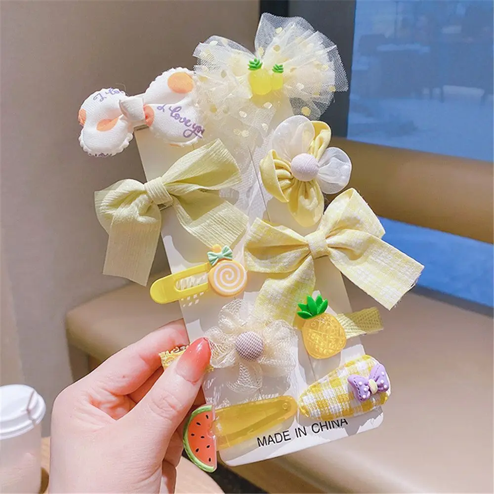 

Cute Children Barrettes Snap Hair Clips Gifts Kids Baby Hair Clips Hair Accessories Flower Barrettes Kids Hairpins