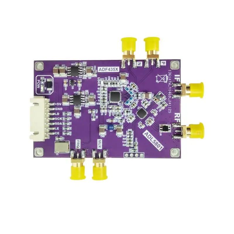 MAX2870+ ADL5801 Приемник простого спектра Микшер Встроенный PLL для смешивания на 10 МГц-7