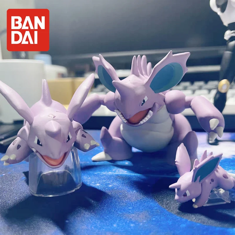 3 шт./комплект, фигурки покемонов, Nidoran Nidorino Nidoking
