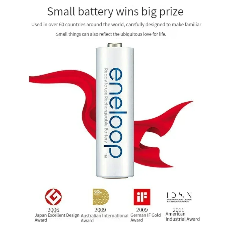 Новые Ni-MH аккумуляторные батареи Panasonic Eneloop 800 мАч AAA 1 2 В для электрических игрушек