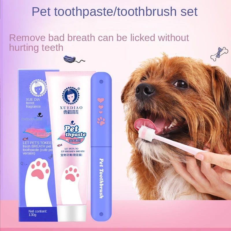 

Enzymatic Toothpaste for Pets,Eliminates Bad Breath by Removing Plaque Tartar Buildup,Best Pet Cats Dogs Dental Care Toothpaste