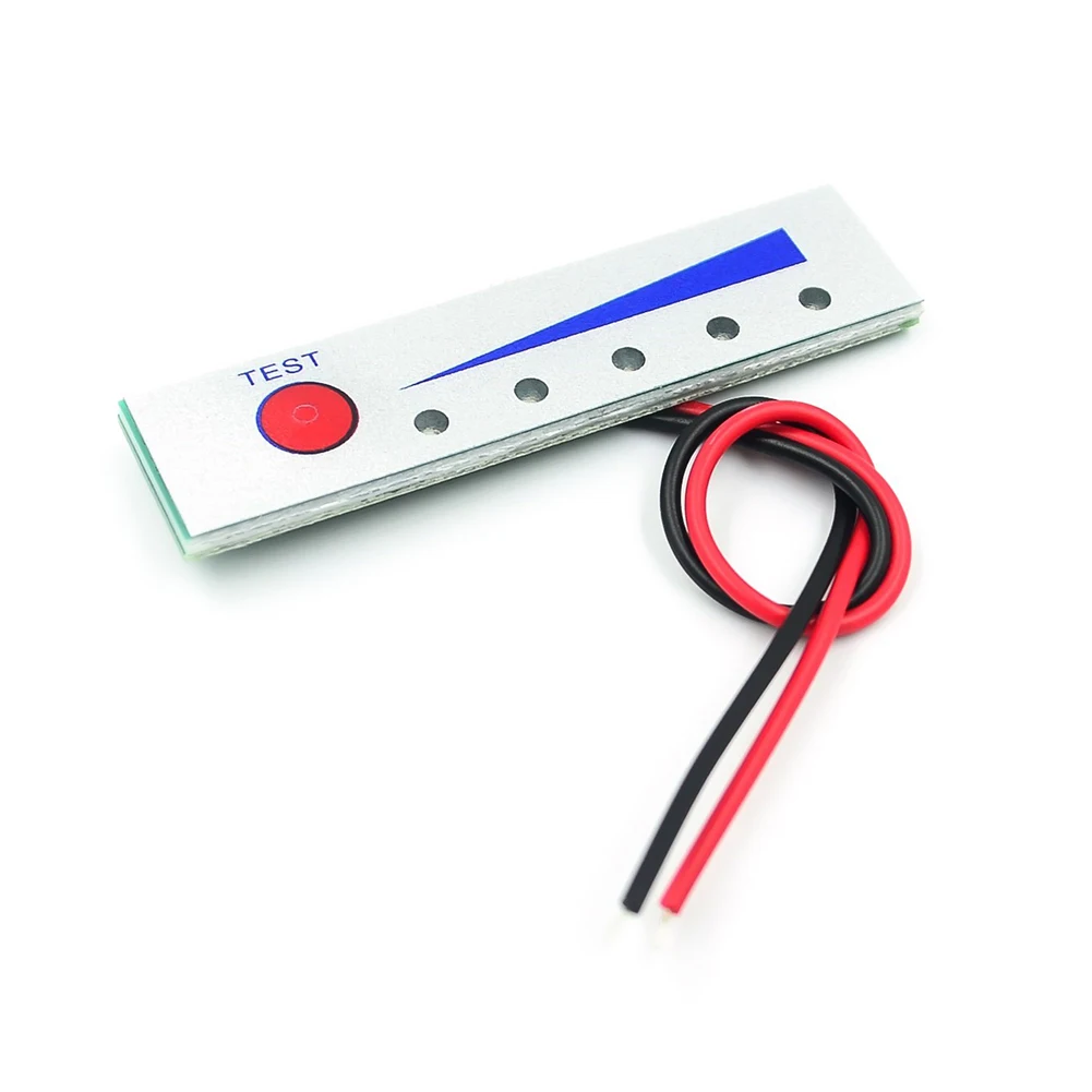 

3S 12V Lithium Battery Li-po Li-ion Capacity Indicator Board Waterproof Power Display Charging Charge LED Tester