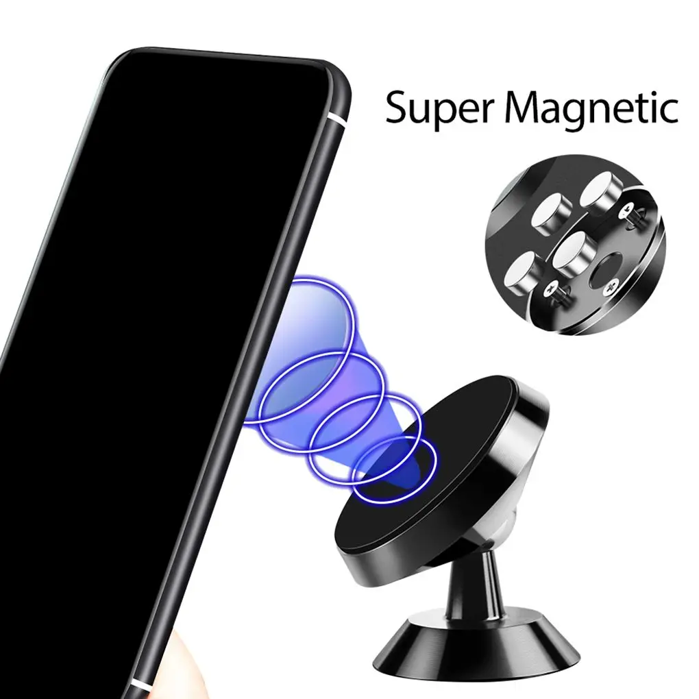 

Magnetic 360 Degree Rotating Mobile Smart Phone Stands Self Adhensive Cellphone Holders Mount