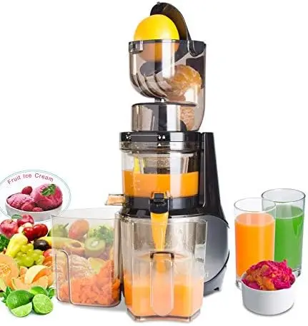 

Juicer,Whole Slow Juicer Extractor by ,Cold Press Juicer Machine,Anti-Oxidation for Fruit and Vegetable,Easy to Clean and BPA Fr