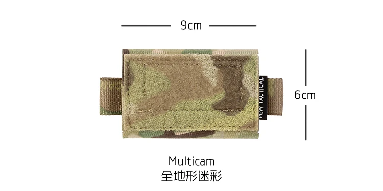 Tactical AXL Battery Storage Bag Helmet Battery Bag CR2 CAR123A 5 # Camouflage Outdoor Hunting Military Products