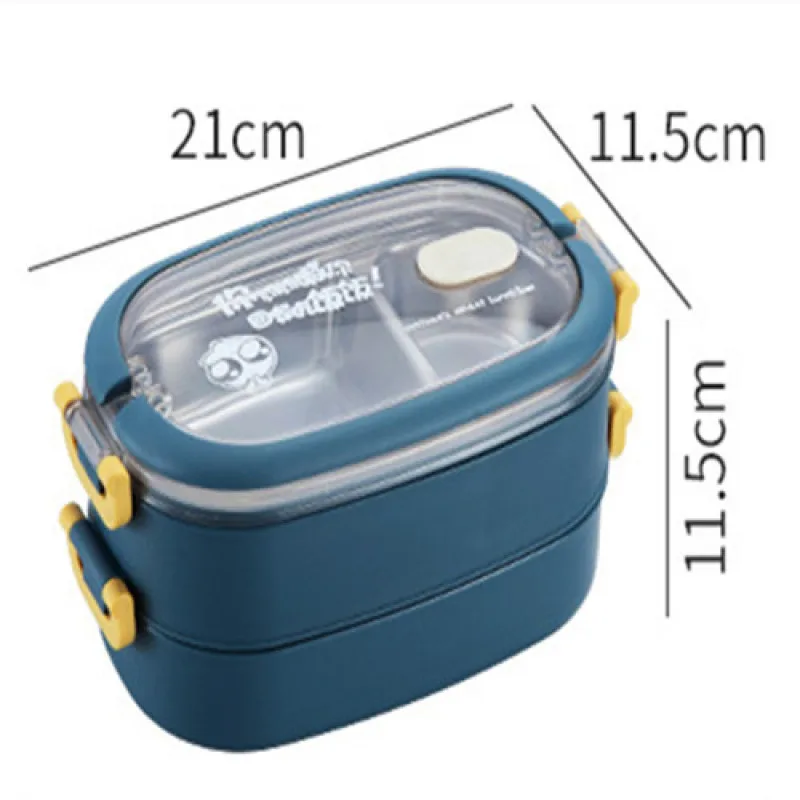 Школьный Ланч-бокс из нержавеющей стали для фруктов многоярусный стандартный