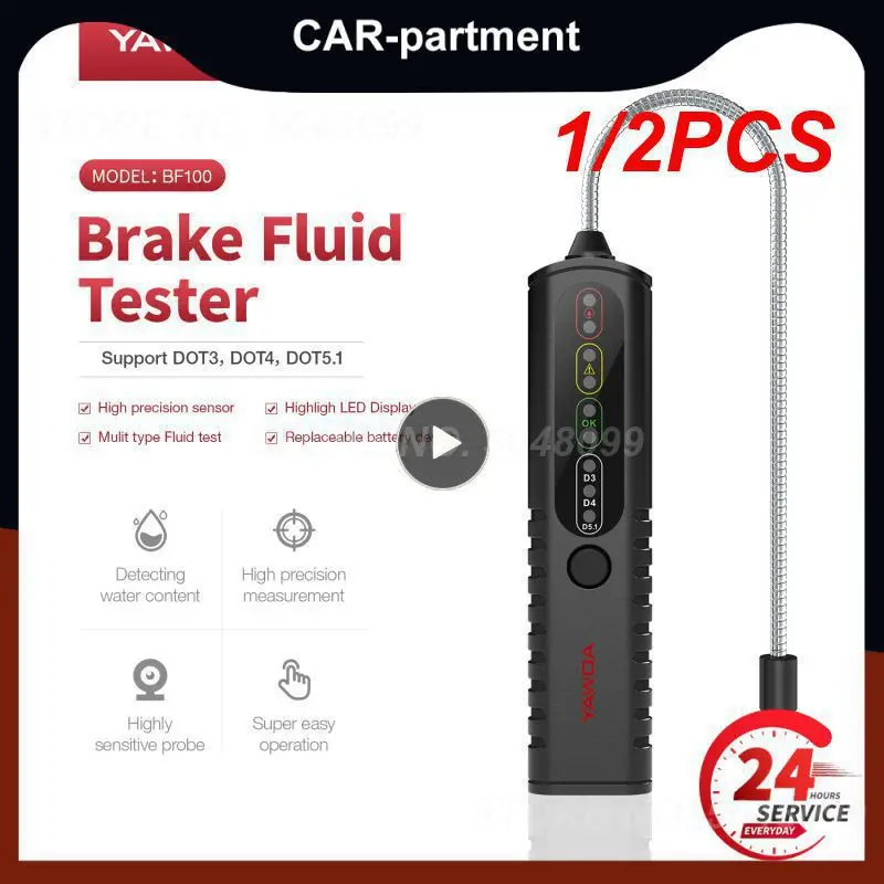

1/2PCS EDiag BF 200 Brake Fluid Tester Car Brake Fluid Digital Tester BF200 Suitable for Determining Brake Fluid bf 100 direct