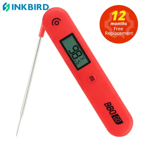 Электронный Кухонный Термометр INKBIRD, цифровой измеритель температуры для духовки, пива, мяса, барбекю, кухни