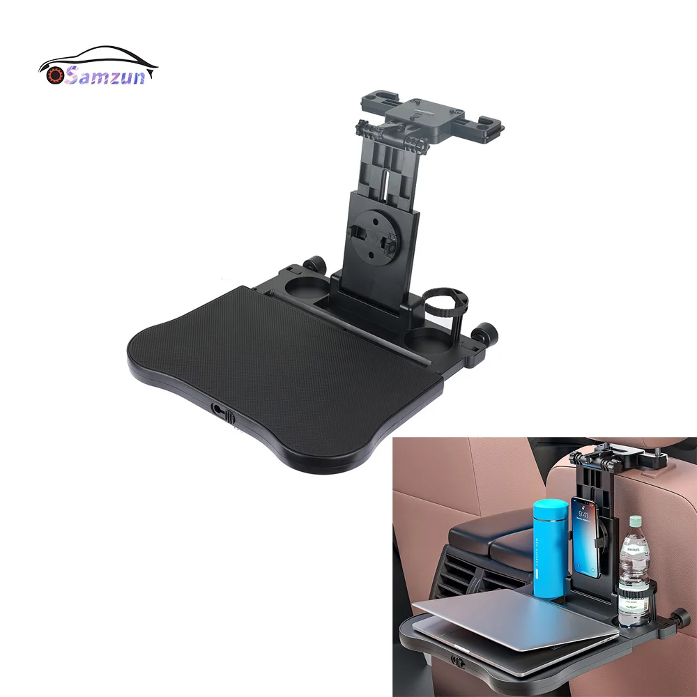 Car Accessories For Tesla Model 3 Model Y Travel Table Board External Support Adjustable Seat Back Phone Pad Holder Laptop Hook
