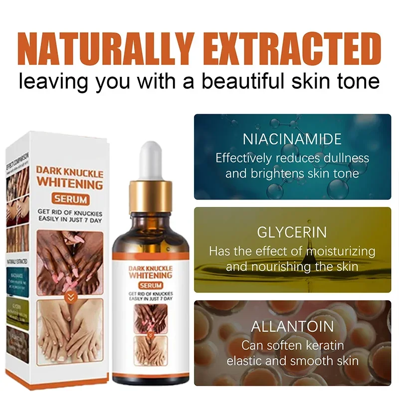 Отбеливающая Сыворотка для тела отбеливающая масляная суставов осветляющая