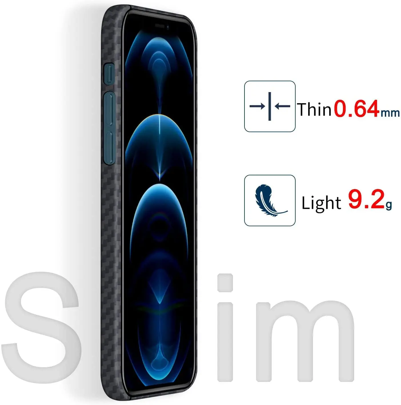 Super Slim Case for iPhone 13 Pro Real Aramid Carbon Fiber Protective Cover Skin for iPhone 13 Pro Max 12 Mini Soft Touch Shell