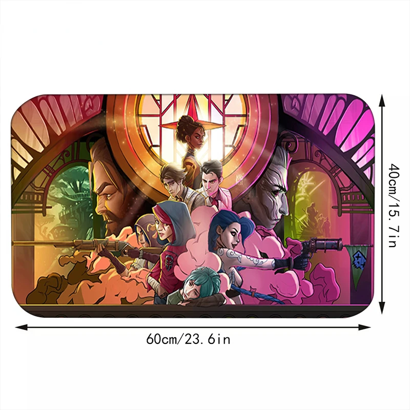 

Bath Mat Arcane Jinx LOL Rug Living Room Rugs Floor Carpet Doormat Entrance Door Bathroom Home Kitchen Mats Hallway Bedroom
