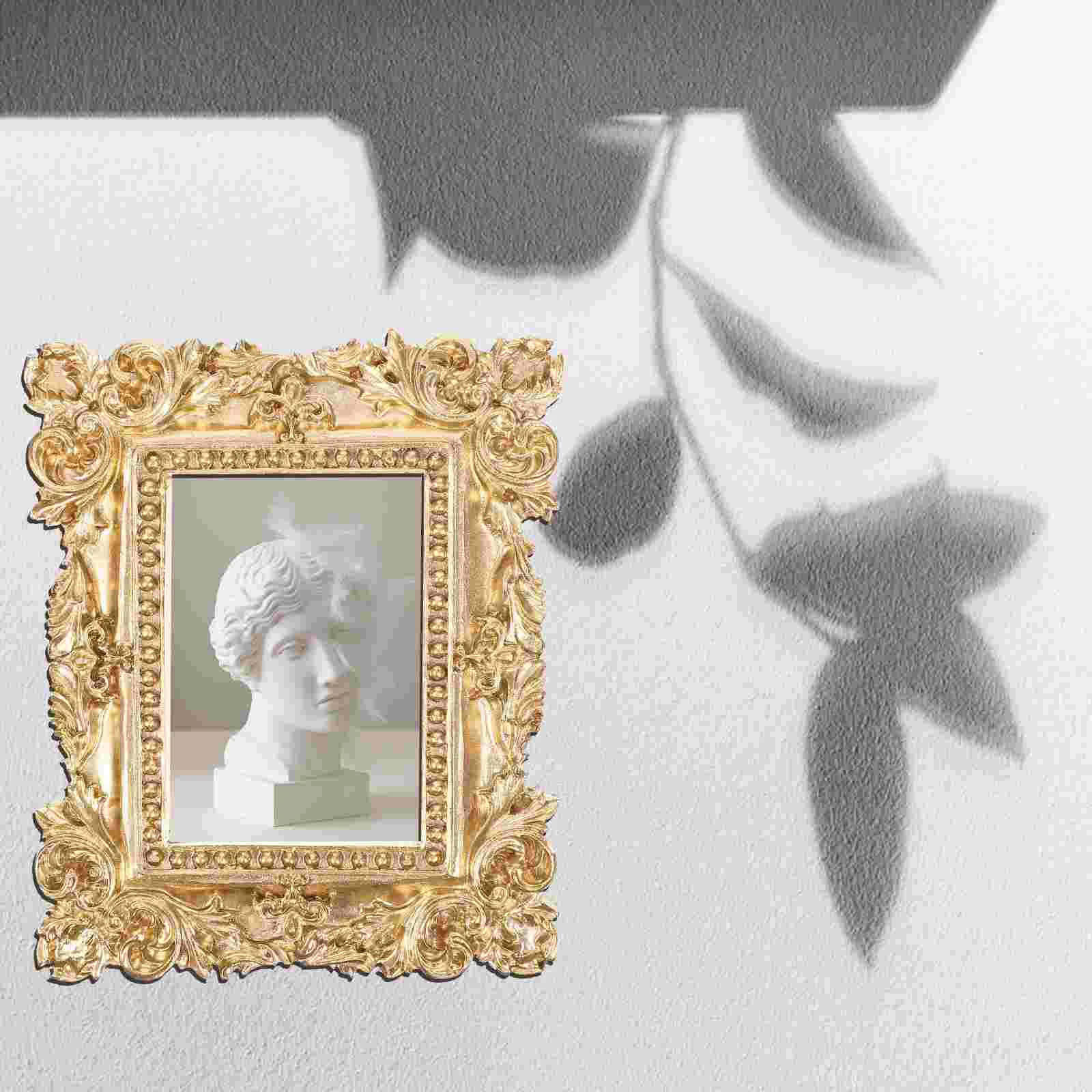 Украшение из смолы мини-рамки для фотографий миниатюрный фон реквизит дисплей