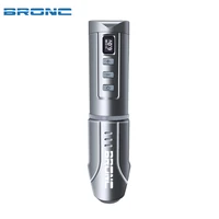 bronc bullet wireless tattoo pen with 2000mah battery capacity digital led display pmu machine for beauty health