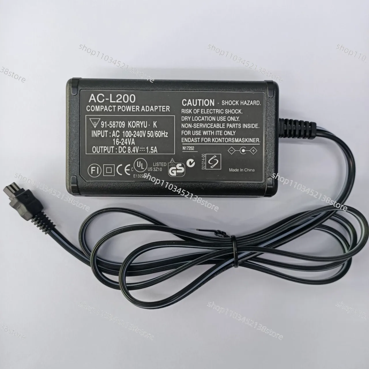 Подходит для адаптера питания камеры Sony Φ L25B 8.4V1.7A кабель зарядного устройства