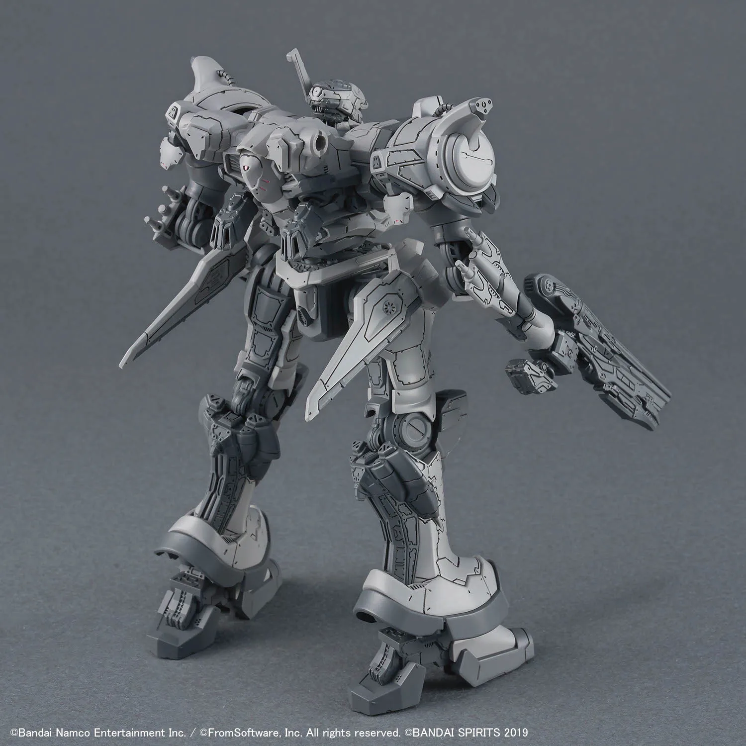Фото В наличии: Фигурка Bandai 30MM ARMORED CORE 6 FIRES OF RUBICON ARQUEBUS CORPORATION VP-40S, аниме-модель, оригинальная, в коробке, игрушка, подарок №4
