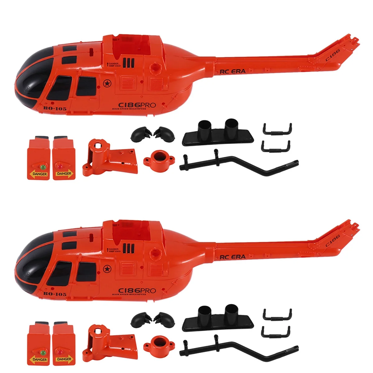 

2X C186 Набор чехлов для C186 C-186 RC вертолет самолет Дрон запасные части обновленные аксессуары, 2
