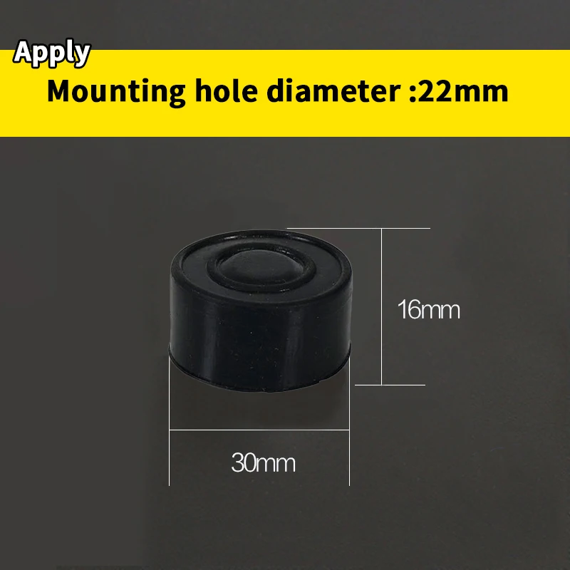 

Водонепроницаемый пыленепроницаемый круглый квадратный двухпозиционный силиконовый прозрачный защитный чехол XB2/XB5/LA38 с кнопками переключателя, 16/22/30 мм