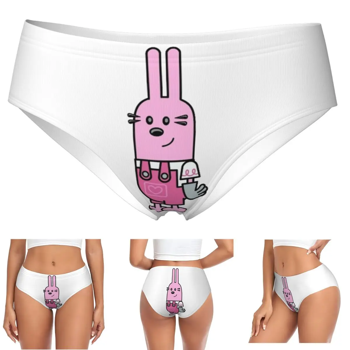 Фото Трусики Wow Wow Wubbzy Widget Magnet25 на заказ, женские удобные трусы, нижнее белье, дышащие женские трусы №1
