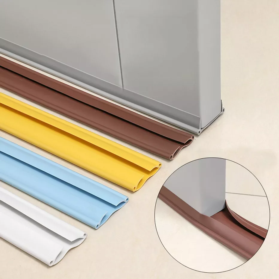 

Under Door Draft Blocker Insulator Door Draft Stopper Weather Stripping Noise Reduce Door Seal Strip Guard