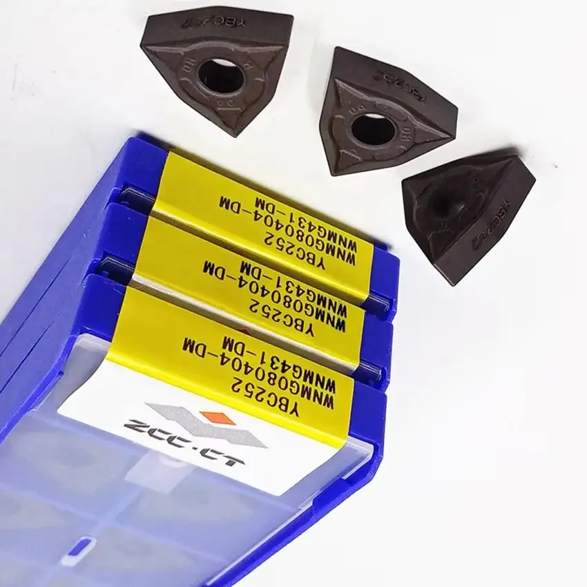 

WNMG080404-DM YBC251 YBC252/WNMG080408-DM YBC251 YBC252/WNMG080412-DM YBC251 YBC252 ZCC.CT Твердосплавные пластины с ЧПУ Токарные инструменты