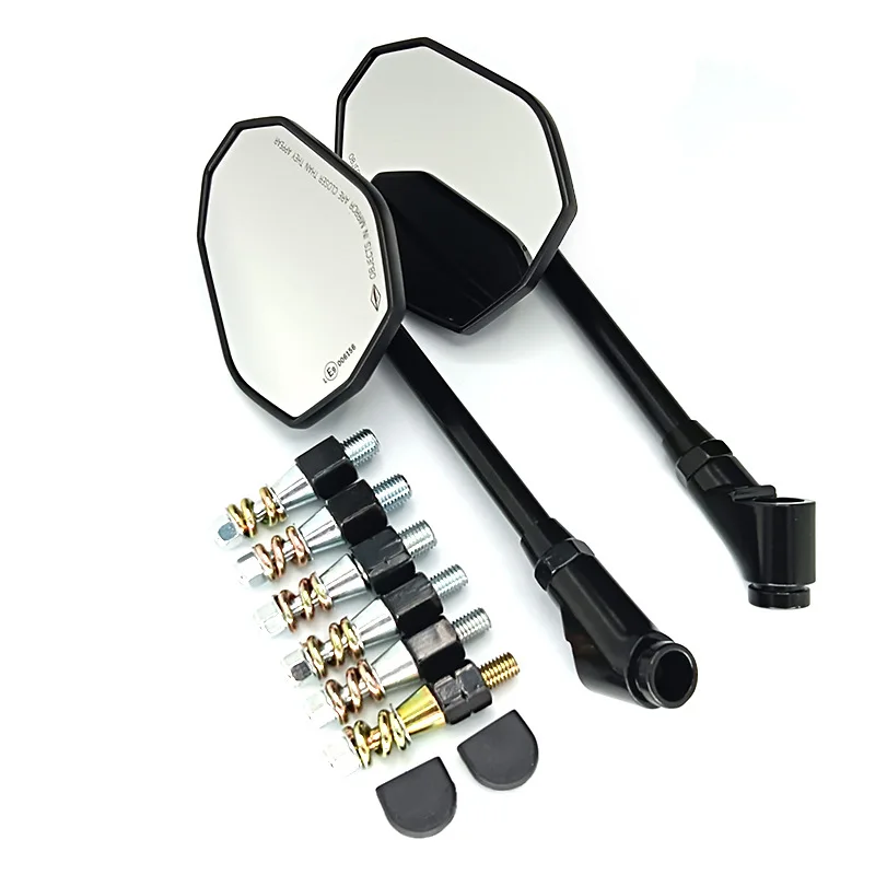 Универсальное мотоциклетное зеркало заднего вида 8 мм 10 из алюминиевого сплава