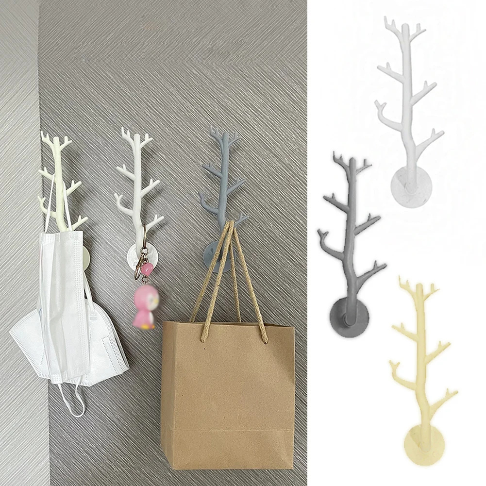 

1 Pcs Nordic Japanese Branch Hook Wall Decor Key Holder Organier Storage Sticky Hooks Home Accessories Coat Rack Hanger 2022