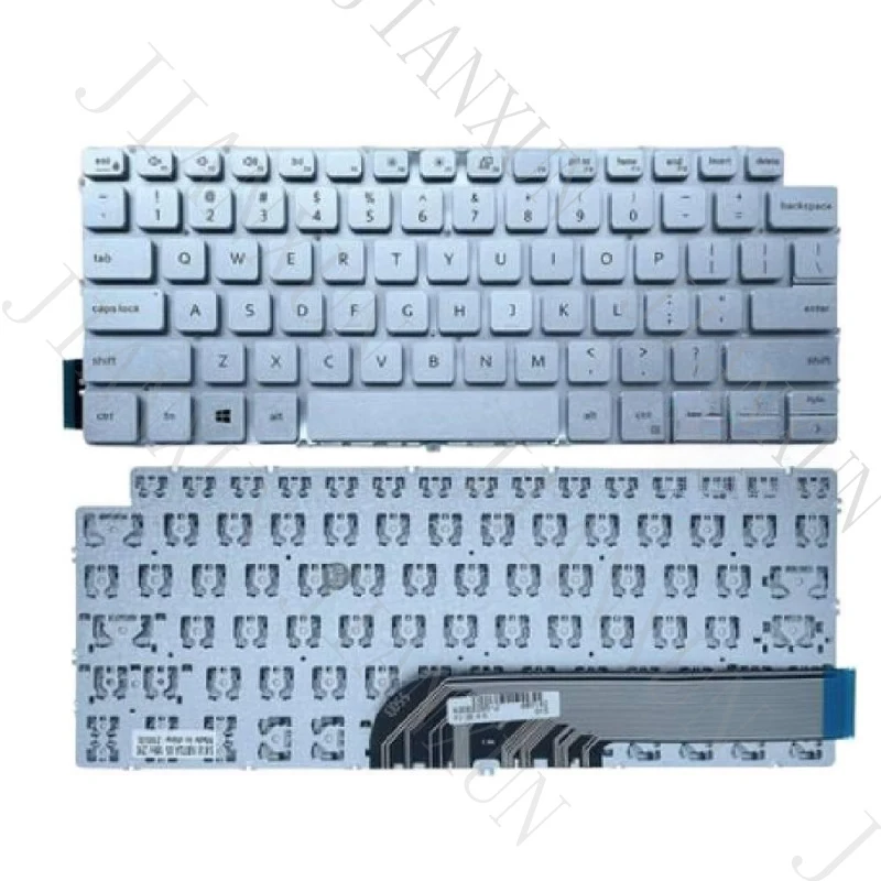Новая клавиатура S+ для Dell Latitude 3301 3410 E3301 P114G P120G, американская, без подсветки, серебристая (art.: 3920d9302ab94) - 3920d9302ab94