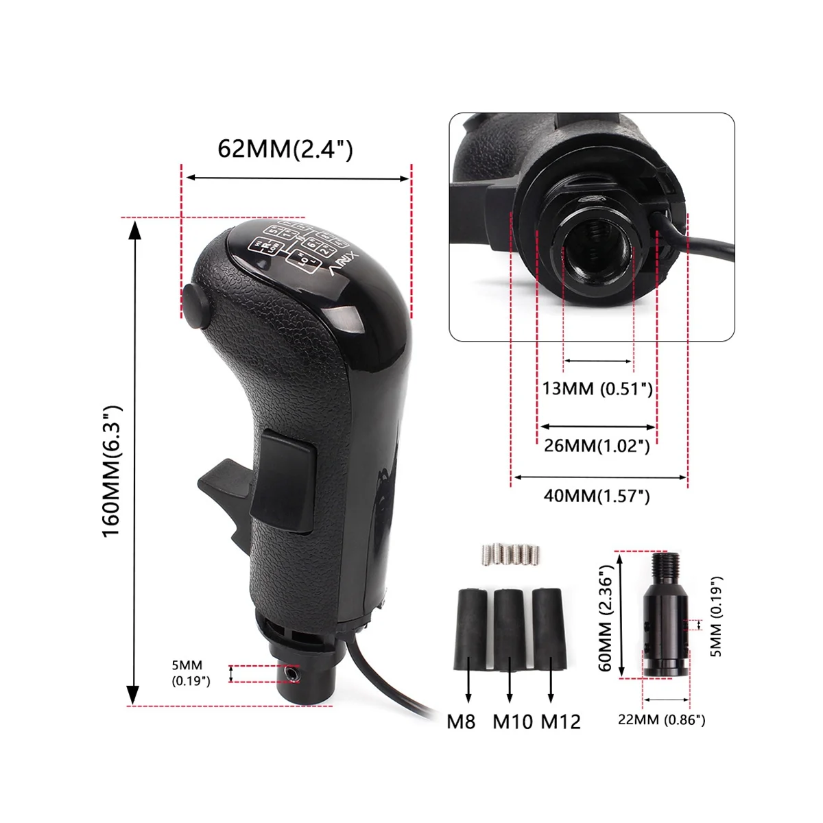 USB ручка переключения передач для Logitech G923 G29 G27 G25 TH8A ATS ETS2 HB043