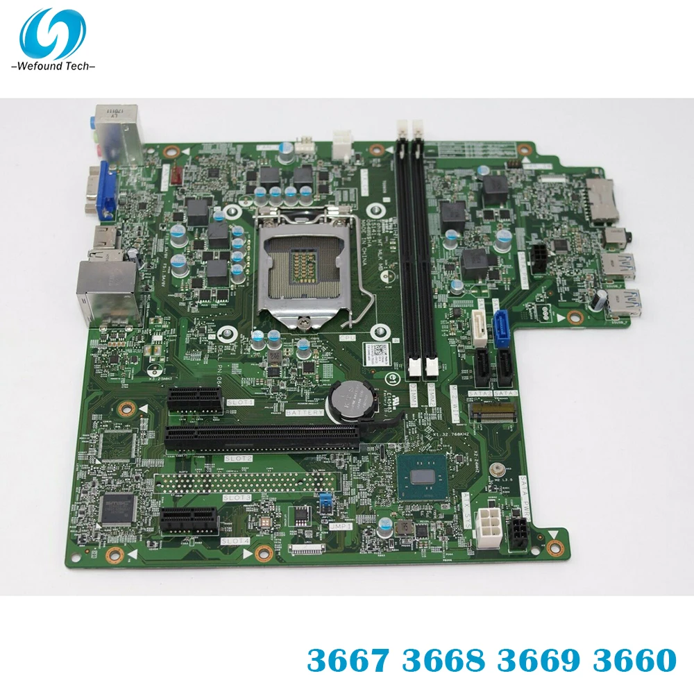 100% Working For Dell 3667 3668 3669 3660 Motherboard 0N9Y46 N9Y46 07KY25 7KY25 1151 DDR4 Fully Tested