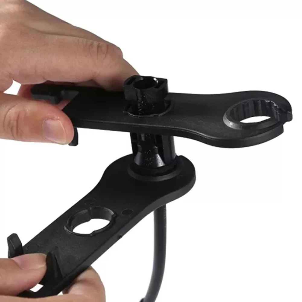 

2Pcs Solar Connector Spanners Panel Cable Disconnect Connector Tool Spanner Open End Wrench Kit For Male/female Plug