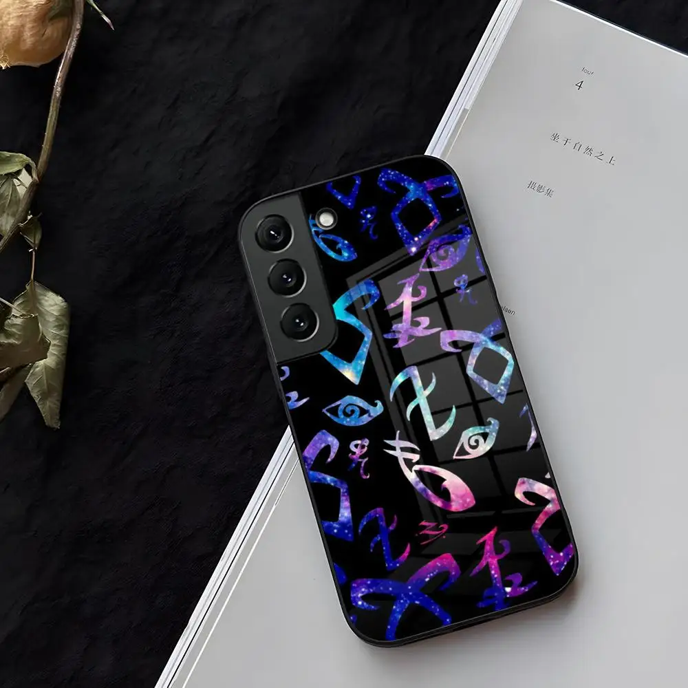 Фото Чехол для телефона Shadowhunters, стеклянный, для Samsung Galaxy S21 S26 S25 S22 S20 S24 S23 Ultra Fe Plus A16 A34 A54 A24 A53 Coque №1