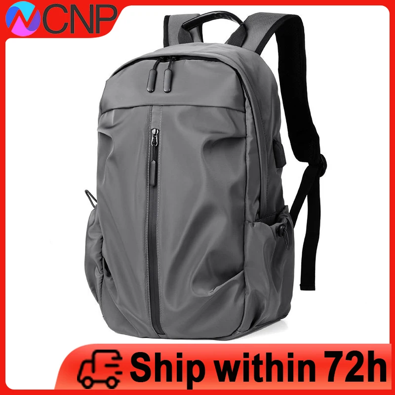 

Fashion Backpacks For Men Anti-Theft School Bags For Boys Waterproof Large Capacity Backpack For Laptop 14Inch Black Weekend Bag