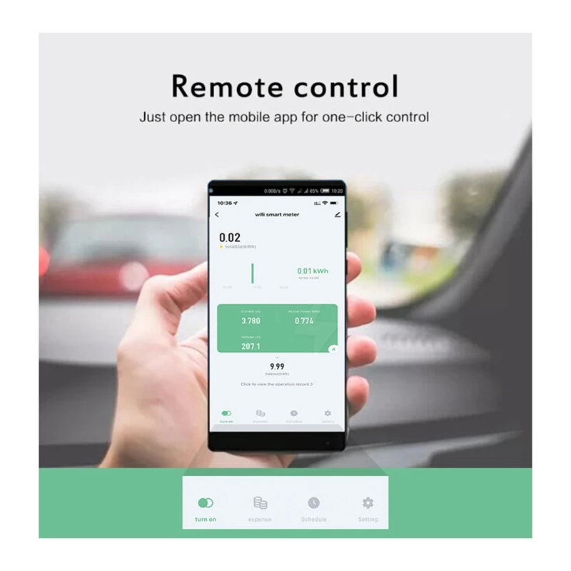 AT4PW 100A Wi-Fi Din-рейка умный переключатель дистанционное управление AC220V 110V цифровая