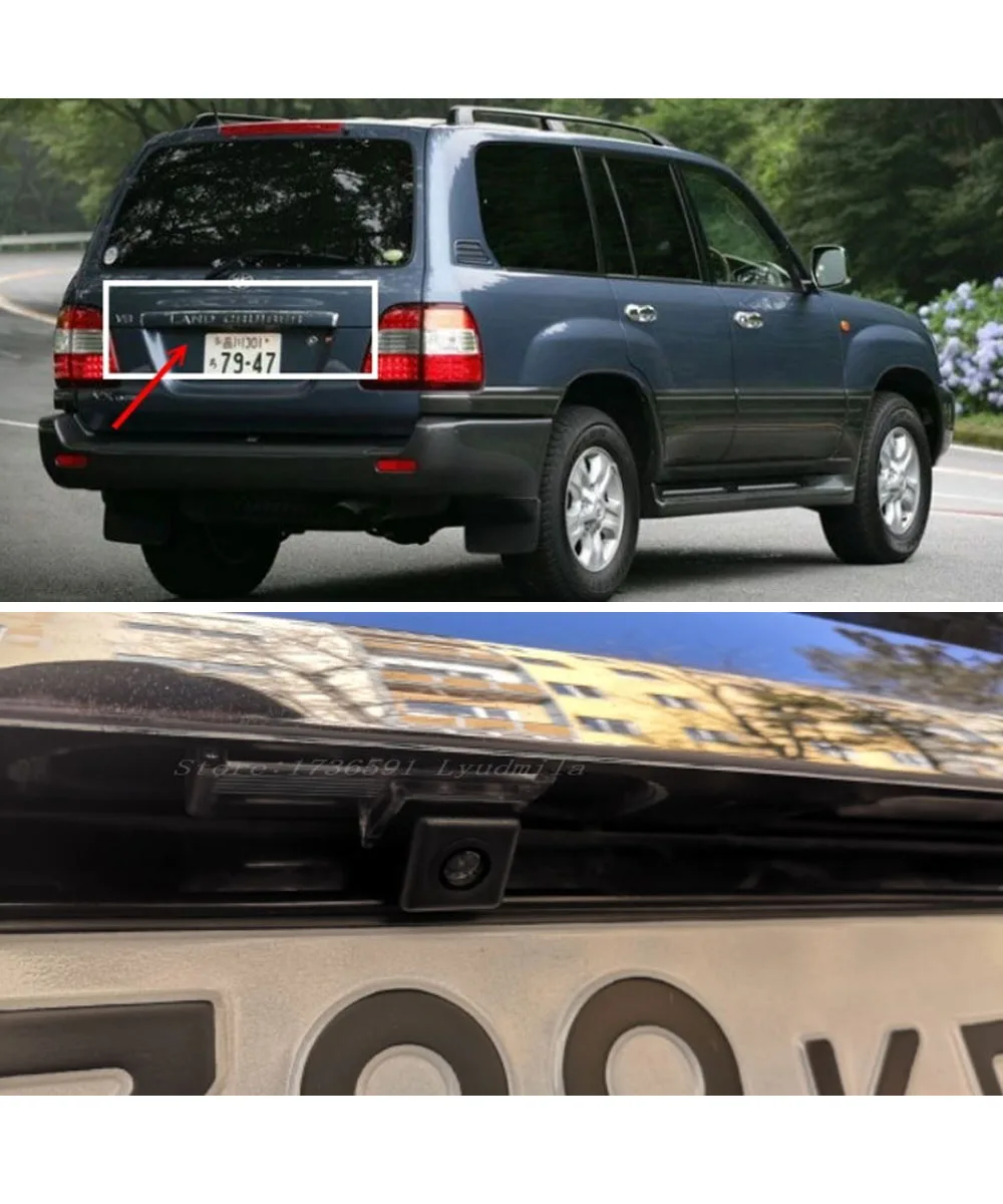 Беспроводная парковочная камера для Toyota GX470 LX470 Reiz Mark X GRX120 Land Cruiser LC 100 120 200 Prado Автомобильная камера заднего вида (art.: 3920cbffbc377) - 3920cbffbc377