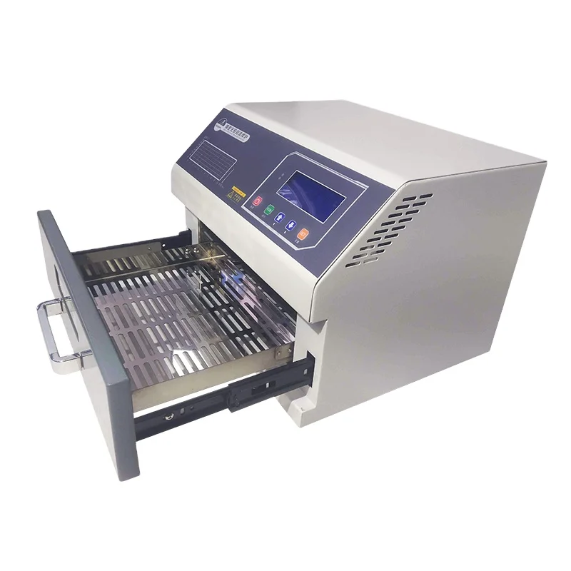 

Factory Directly Supply Lead Free Desktop Support MAX 35*30CM Reflow desktop oven