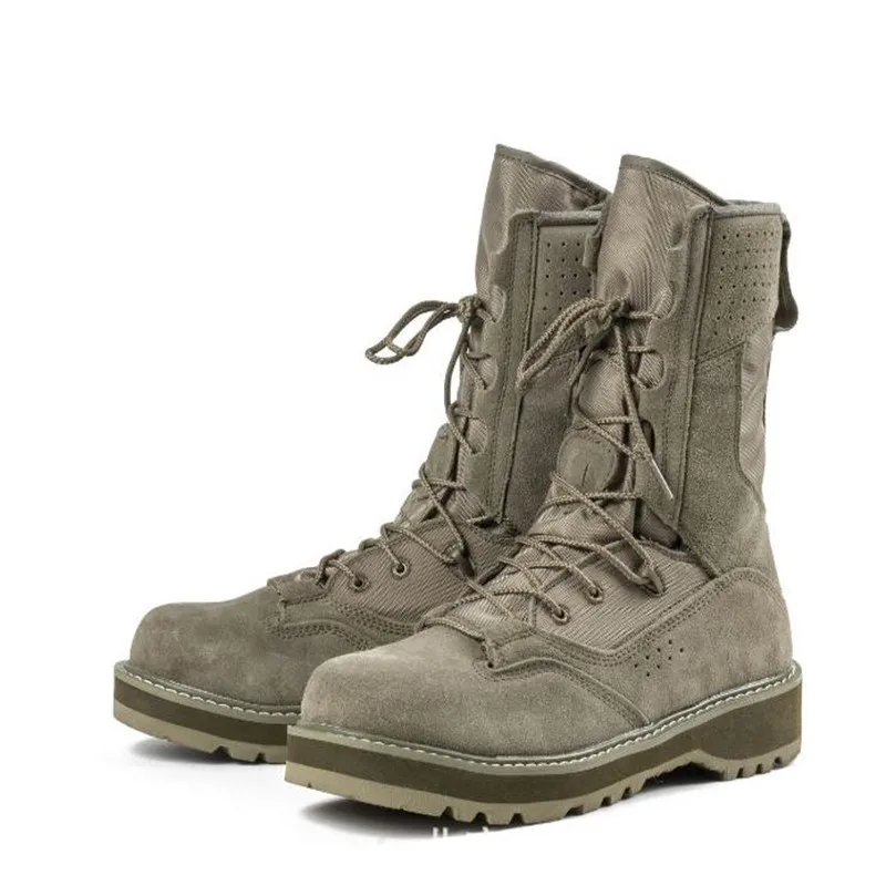 

Professional Military Boots For Men Special Force Leather Army Green Combat Boots Mens Outdoor Army Ankle Boots