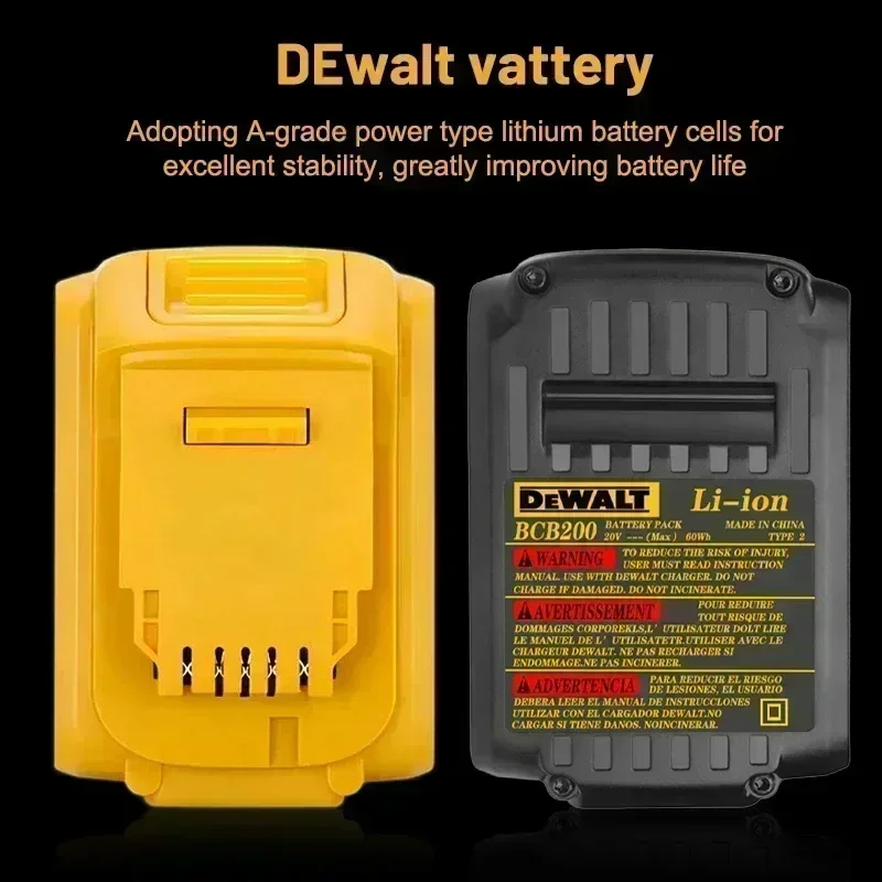 Аккумулятор DeWalt 6 Ач/5 Ач/2 Ач 20 В DCD887 DCD805 DCF860 Dcd796 DCG406 DCF880 DCF512