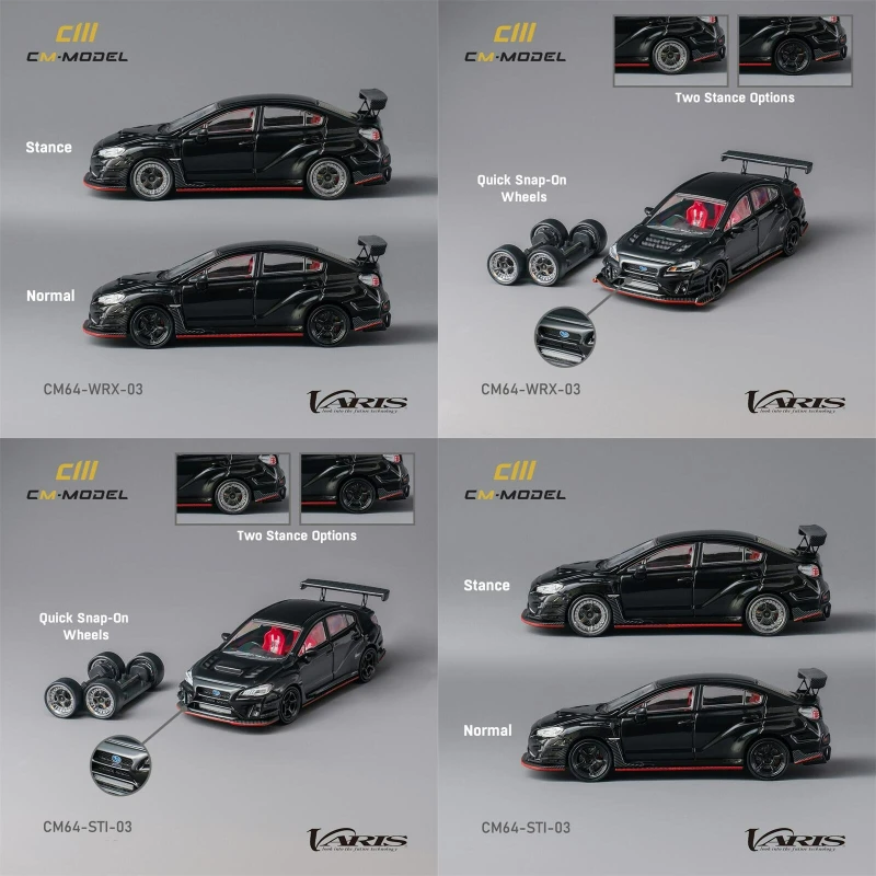 

(Pre-order) CM MODEL 1:64 Varis Widebody V.1 / V.2 Varis Diecast Model Car