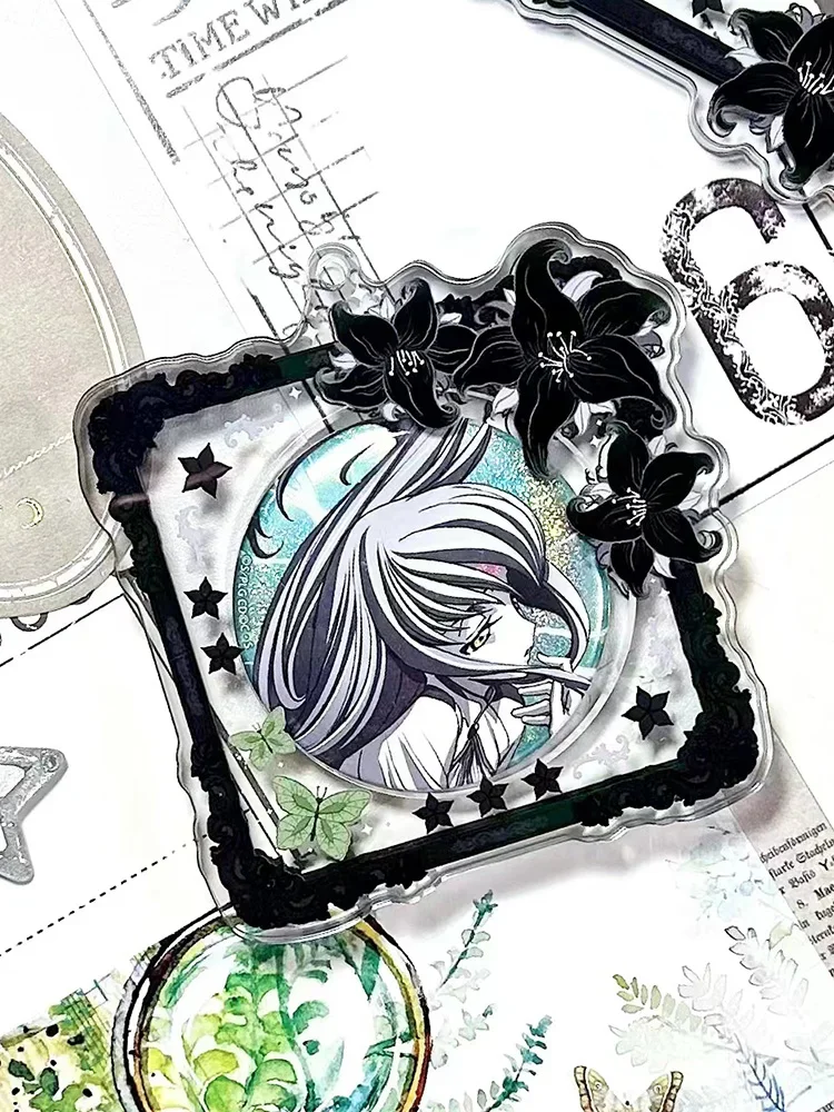 Значок аниме Любовь и глубокое пространство защитная куртка эмблема кирпичная