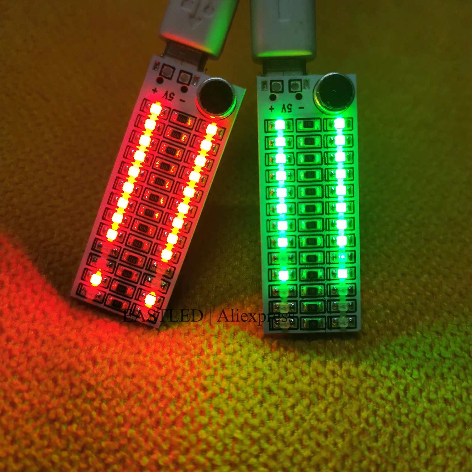 Светодиодный звуковой светильник 100% оригинальный Tiktok музыкальный ритм