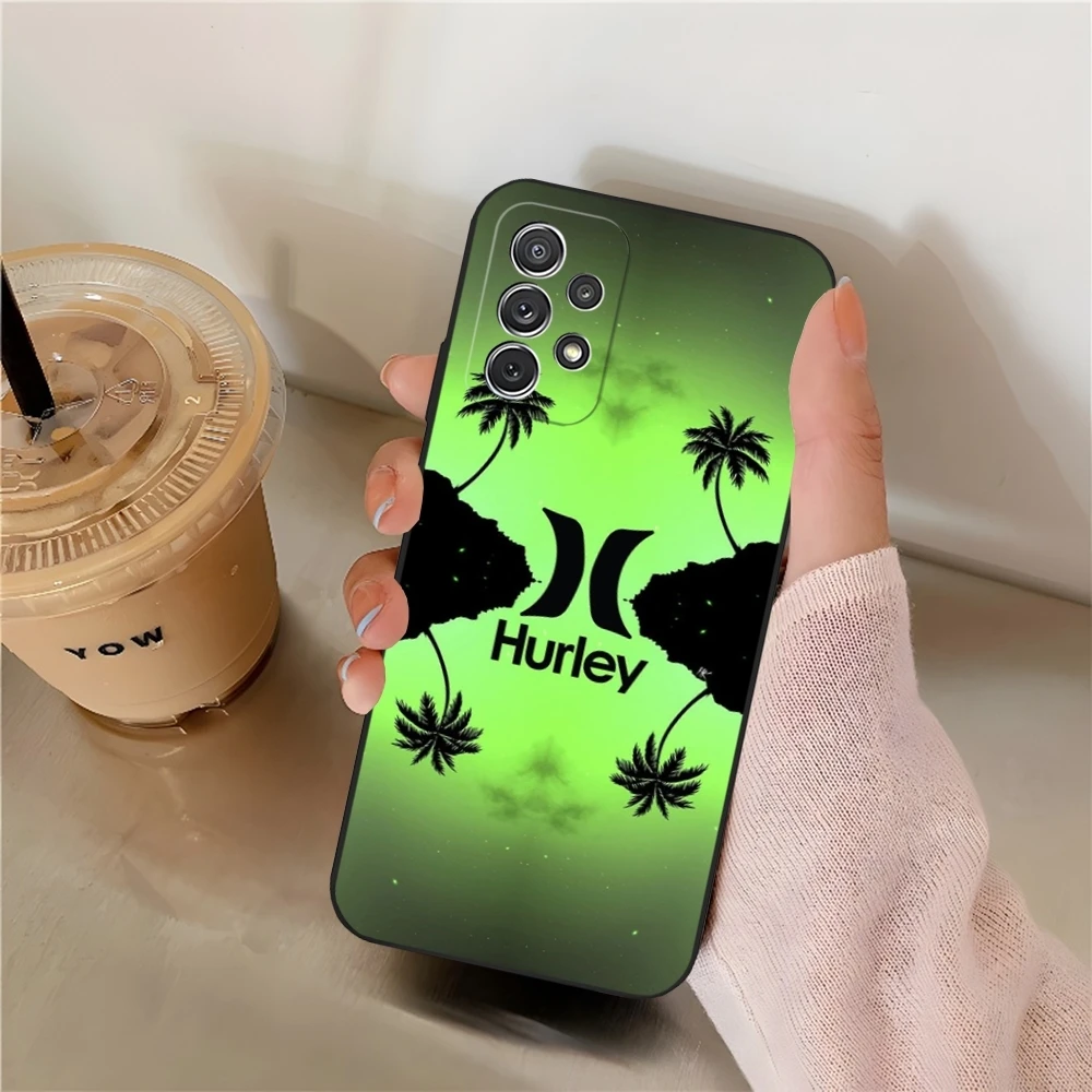 Чехол для телефона Hot Brand HurleyS Samsung Galaxy S20 S21 S24 S23 S22 Ultra Fe Plus M54 A34 A54 A24 A52 A53 Coque