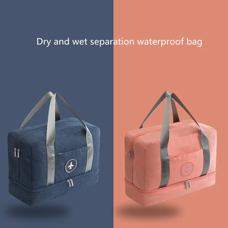 High Capacity Travel Duffels Weekend Necessary Clothing Cosmetics Personal Items Organize Handbag Waterproof Storage Accessories