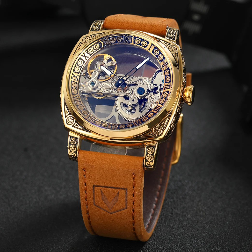 SKROX оригинальные полые скелетонизированные турбийоны с автоматическим