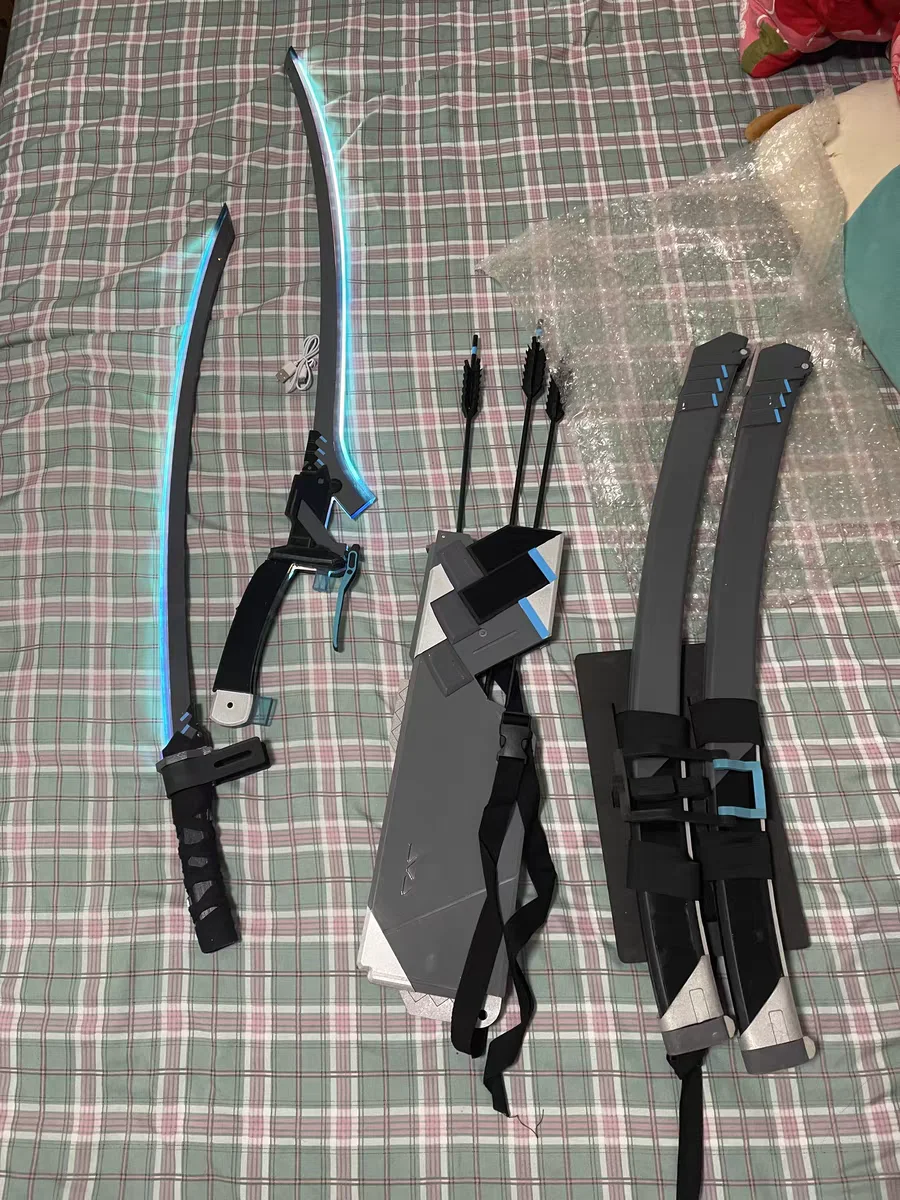 Harumasa косплей оружие ПВХ Zenless Zone Zero