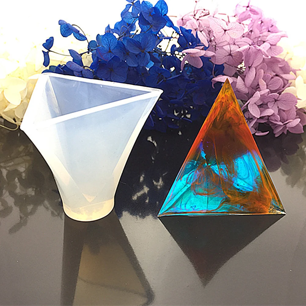 

60mm Resin Casting Molds Epoxy Resin Molds in the Shape of Triangular Pyramid