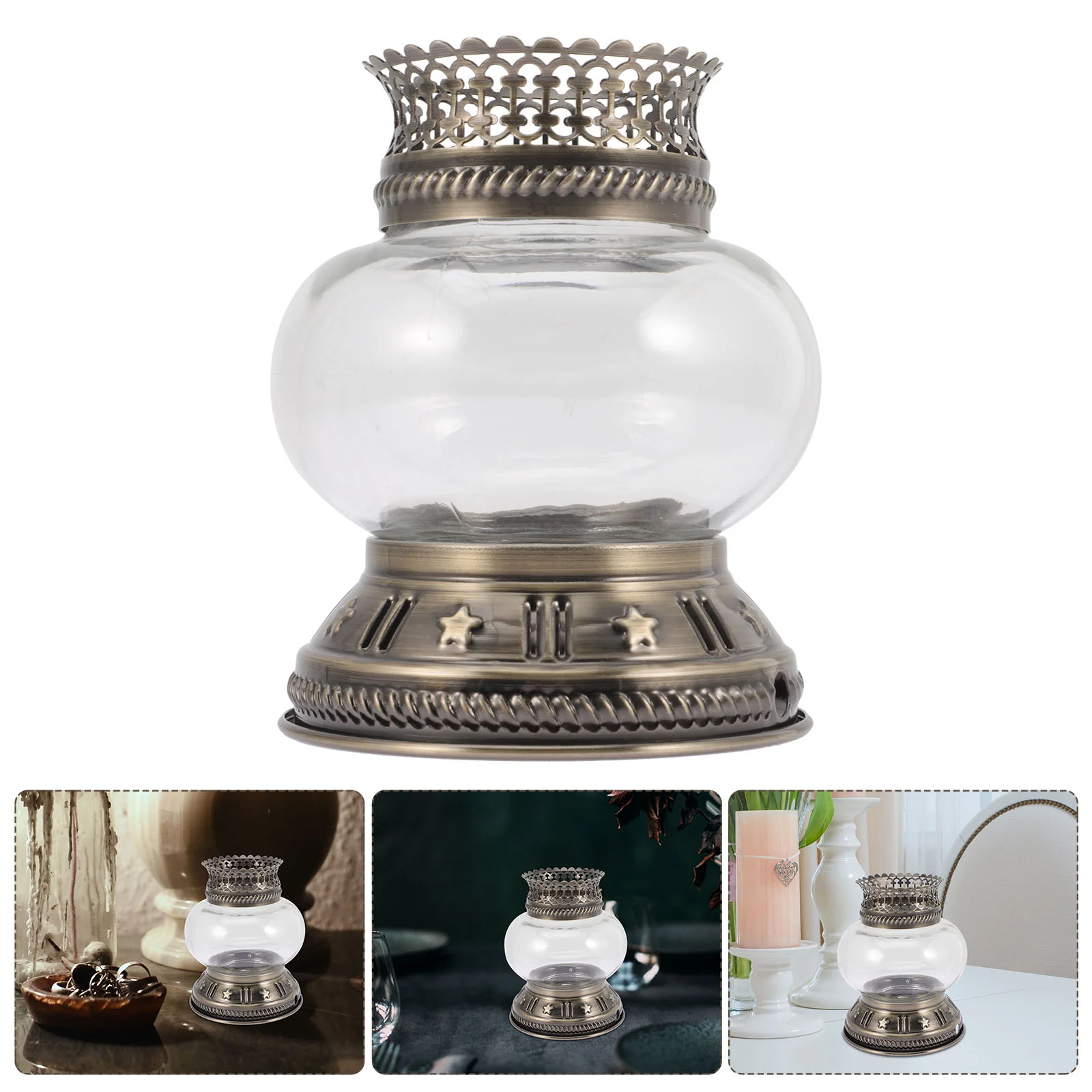 

Vintage Candle Holder Decorative Candlesticks Tabletop Candle Holder Adorn