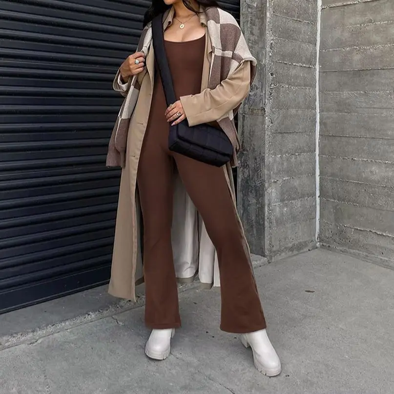 

Bodysuit for Women Fitness Jumpsuit Workout One Piece Outfits Sportswear Stretch Seamless Tracksuit Women Ribbed Sport Yoga Set